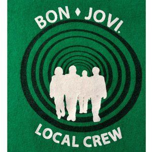 Bon Jovi Lost Highway Local CREW ONLY Shirt 2008